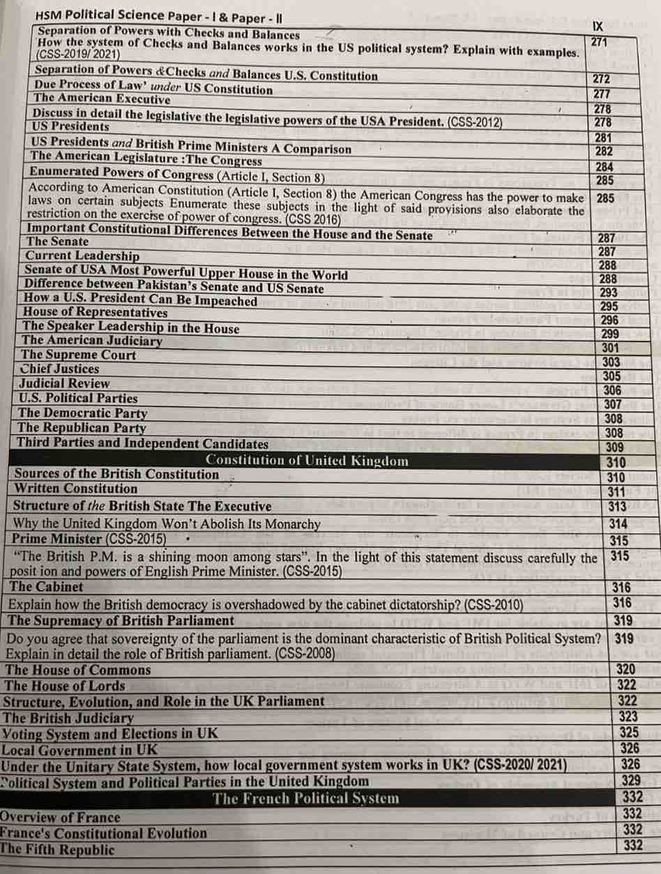 A Complete Resource Manual: Political Science
