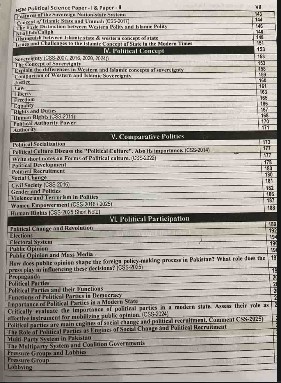 A Complete Resource Manual: Political Science