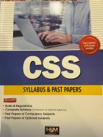 CSS Syllabus and Past Papers including Optional