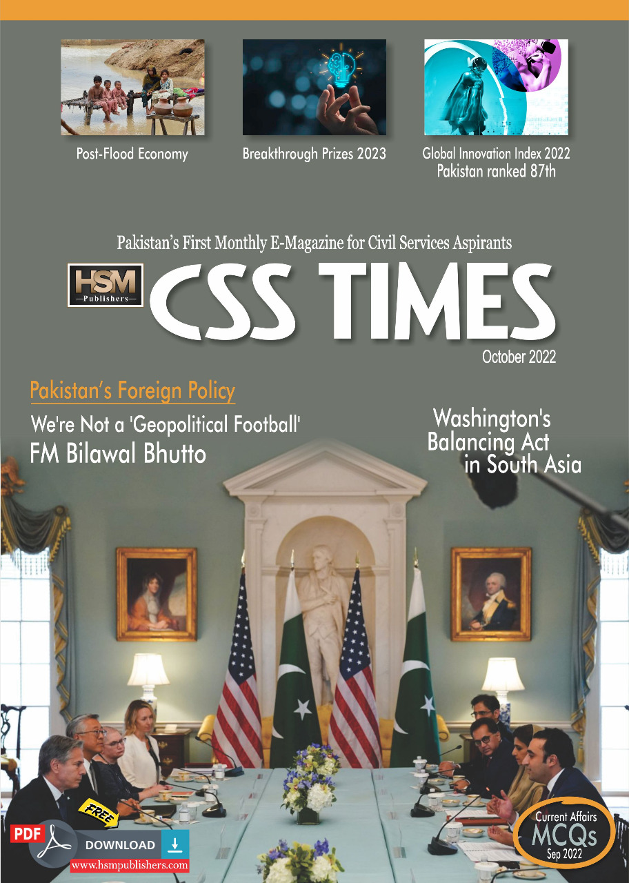 HSM CSS Times (OCTOBER 2022) E-Magazine | Download in PDF Free