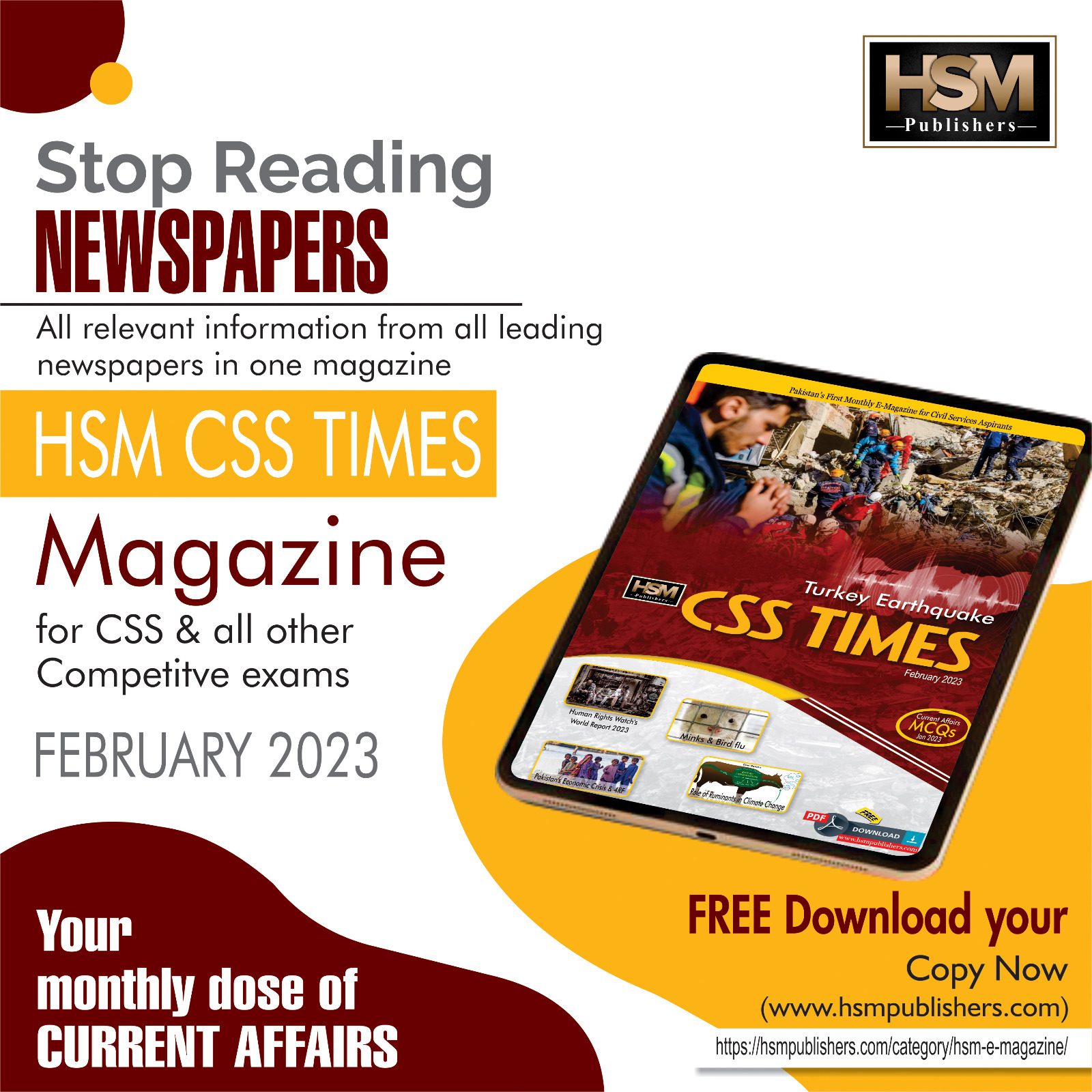 HSM E-Magazine (February  2023) | Download in PDF Free